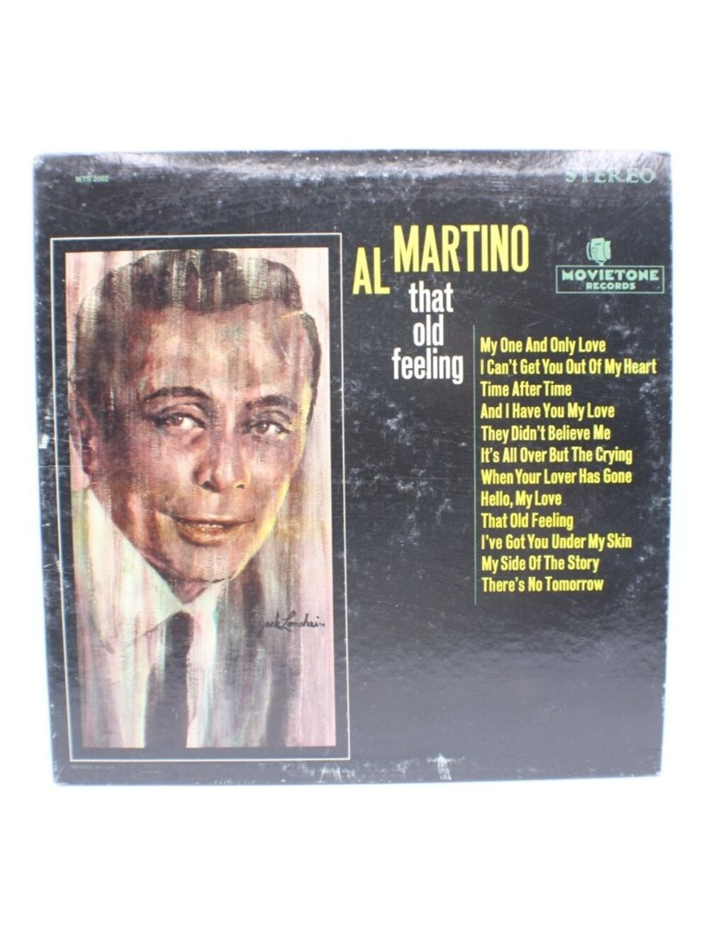 Al Martino That Old Feeling Record Vinyl LP 1965 USA Vocal Pop Crooner Collector